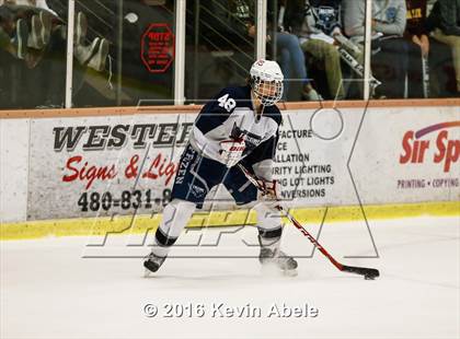 Thumbnail 2 in Cactus Shadows vs. Notre Dame Prep  photogallery.