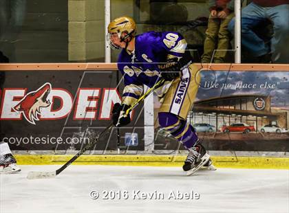 Thumbnail 2 in Cactus Shadows vs. Notre Dame Prep  photogallery.
