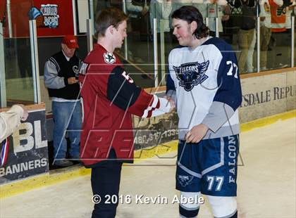 Thumbnail 1 in Cactus Shadows vs. Notre Dame Prep  photogallery.
