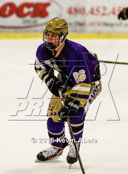 Thumbnail 2 in Cactus Shadows vs. Notre Dame Prep  photogallery.