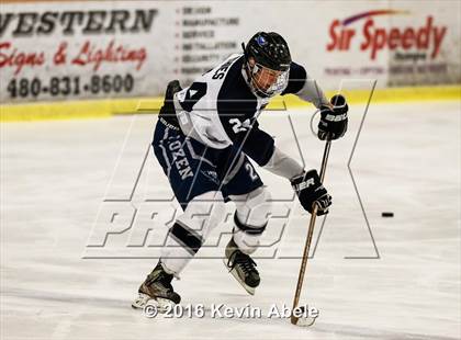 Thumbnail 1 in Cactus Shadows vs. Notre Dame Prep  photogallery.