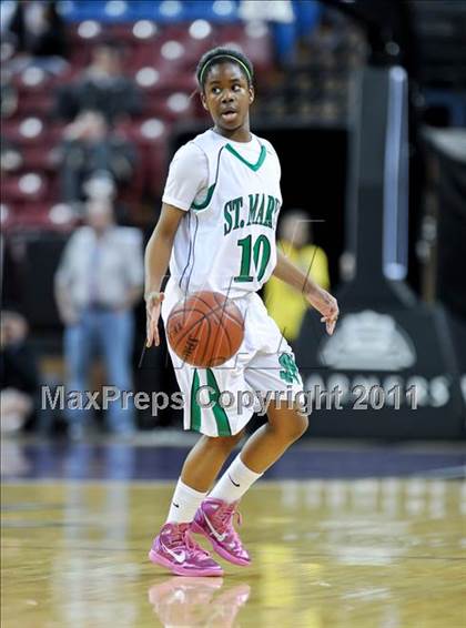Thumbnail 3 in St. Mary's vs. Rialto (CIF State D2 Final) photogallery.