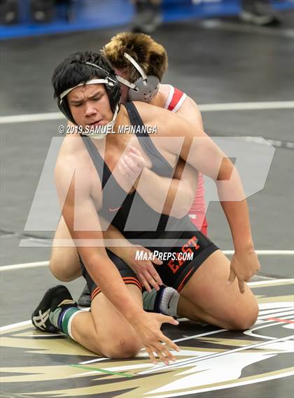 Thumbnail 3 in Fremont Varsity Wrestling Invitational photogallery.