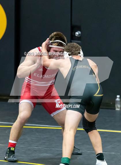 Thumbnail 1 in Fremont Varsity Wrestling Invitational photogallery.