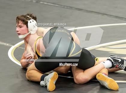 Thumbnail 2 in Fremont Varsity Wrestling Invitational photogallery.