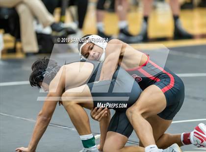Thumbnail 3 in Fremont Varsity Wrestling Invitational photogallery.