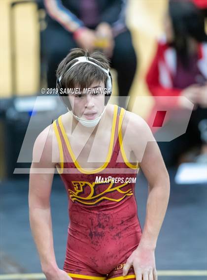 Thumbnail 1 in Fremont Varsity Wrestling Invitational photogallery.