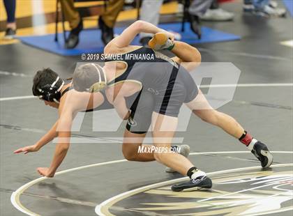 Thumbnail 2 in Fremont Varsity Wrestling Invitational photogallery.