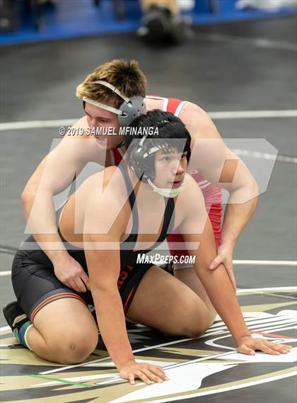Thumbnail 3 in Fremont Varsity Wrestling Invitational photogallery.