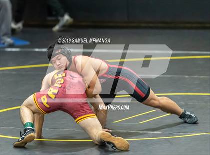 Thumbnail 2 in Fremont Varsity Wrestling Invitational photogallery.