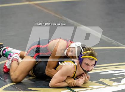 Thumbnail 1 in Fremont Varsity Wrestling Invitational photogallery.