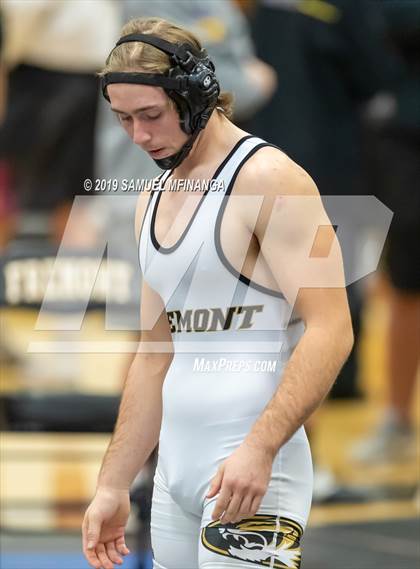 Thumbnail 1 in Fremont Varsity Wrestling Invitational photogallery.