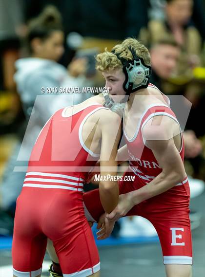 Thumbnail 2 in Fremont Varsity Wrestling Invitational photogallery.