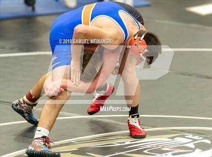 Thumbnail 3 in Fremont Varsity Wrestling Invitational photogallery.