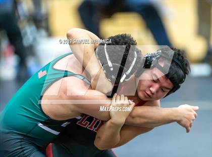 Thumbnail 1 in Fremont Varsity Wrestling Invitational photogallery.
