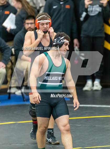 Thumbnail 2 in Fremont Varsity Wrestling Invitational photogallery.