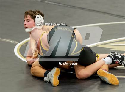 Thumbnail 1 in Fremont Varsity Wrestling Invitational photogallery.