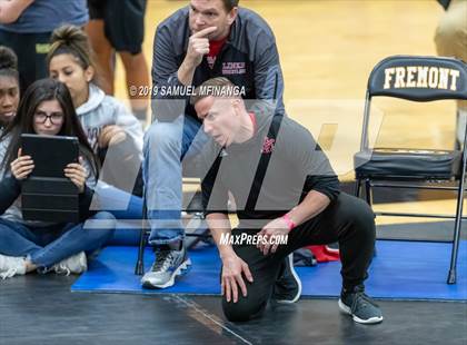 Thumbnail 2 in Fremont Varsity Wrestling Invitational photogallery.