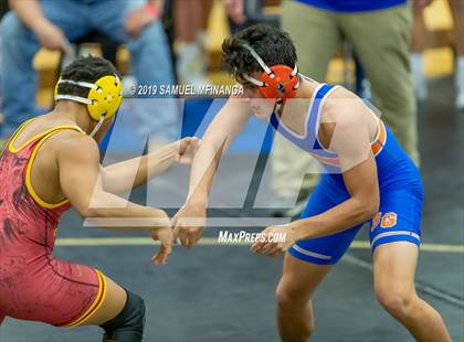 Thumbnail 3 in Fremont Varsity Wrestling Invitational photogallery.
