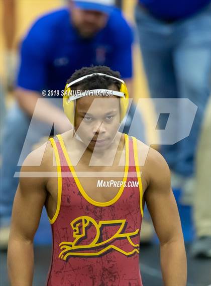 Thumbnail 2 in Fremont Varsity Wrestling Invitational photogallery.
