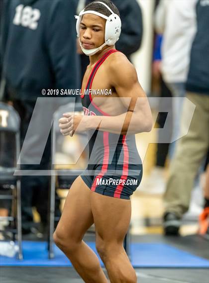 Thumbnail 3 in Fremont Varsity Wrestling Invitational photogallery.