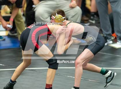 Thumbnail 2 in Fremont Varsity Wrestling Invitational photogallery.