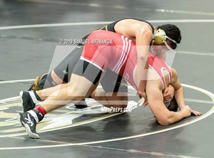 Thumbnail 2 in Fremont Varsity Wrestling Invitational photogallery.