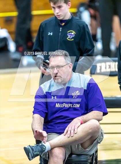 Thumbnail 3 in Fremont Varsity Wrestling Invitational photogallery.