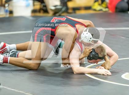 Thumbnail 2 in Fremont Varsity Wrestling Invitational photogallery.