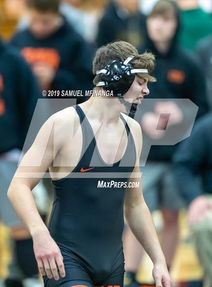 Thumbnail 2 in Fremont Varsity Wrestling Invitational photogallery.