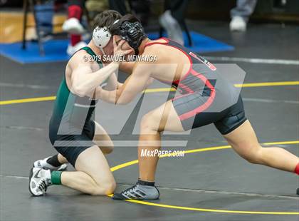 Thumbnail 3 in Fremont Varsity Wrestling Invitational photogallery.