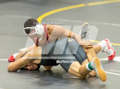 Thumbnail 1 in Fremont Varsity Wrestling Invitational photogallery.