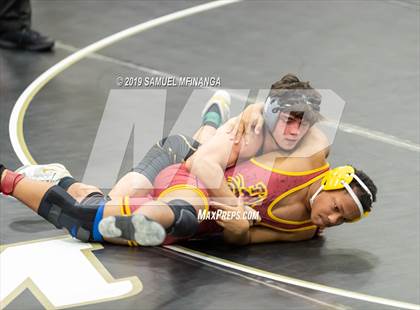 Thumbnail 1 in Fremont Varsity Wrestling Invitational photogallery.