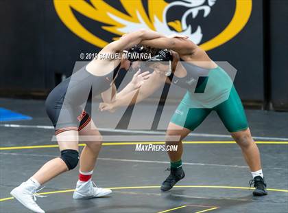 Thumbnail 2 in Fremont Varsity Wrestling Invitational photogallery.