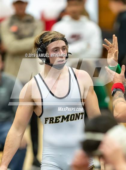 Thumbnail 2 in Fremont Varsity Wrestling Invitational photogallery.