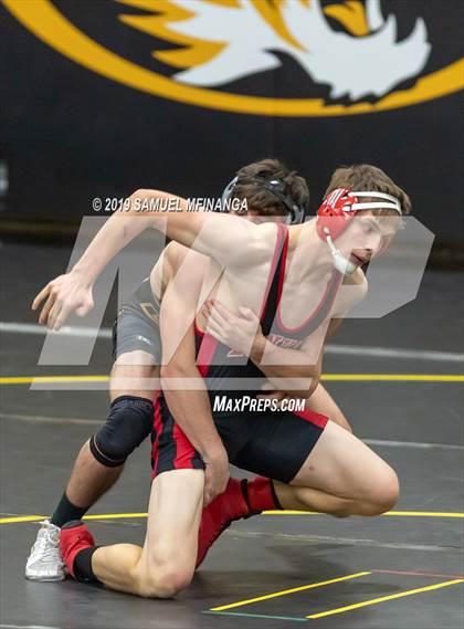 Thumbnail 1 in Fremont Varsity Wrestling Invitational photogallery.