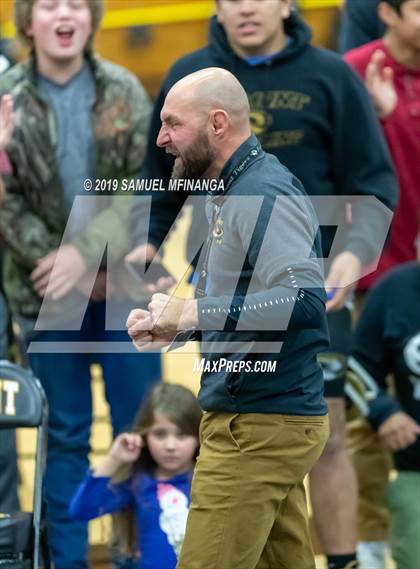 Thumbnail 2 in Fremont Varsity Wrestling Invitational photogallery.