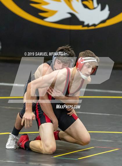 Thumbnail 3 in Fremont Varsity Wrestling Invitational photogallery.