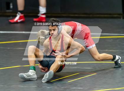 Thumbnail 1 in Fremont Varsity Wrestling Invitational photogallery.