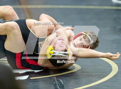 Thumbnail 2 in Fremont Varsity Wrestling Invitational photogallery.