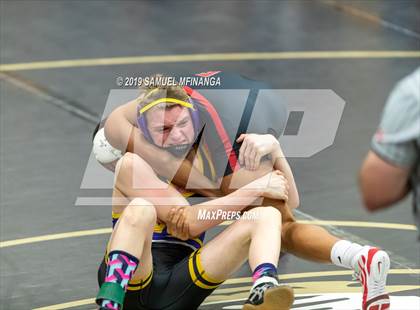 Thumbnail 1 in Fremont Varsity Wrestling Invitational photogallery.