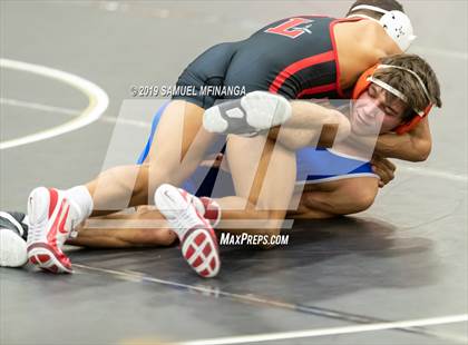 Thumbnail 1 in Fremont Varsity Wrestling Invitational photogallery.