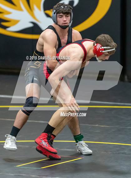 Thumbnail 1 in Fremont Varsity Wrestling Invitational photogallery.