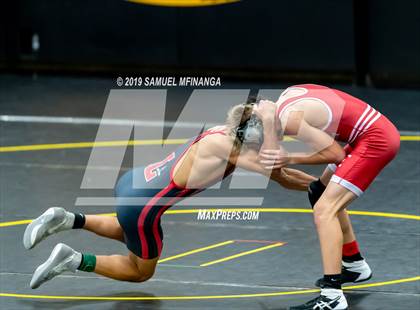 Thumbnail 2 in Fremont Varsity Wrestling Invitational photogallery.