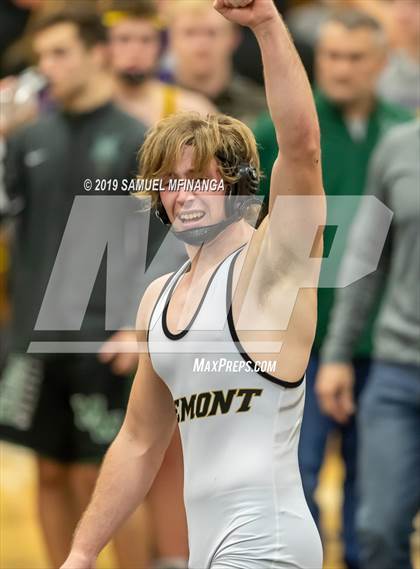 Thumbnail 1 in Fremont Varsity Wrestling Invitational photogallery.