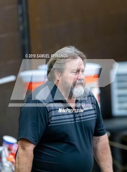 Thumbnail 3 in Fremont Varsity Wrestling Invitational photogallery.