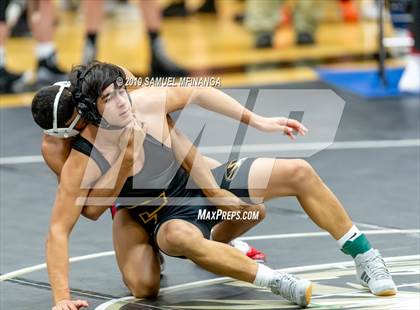 Thumbnail 2 in Fremont Varsity Wrestling Invitational photogallery.