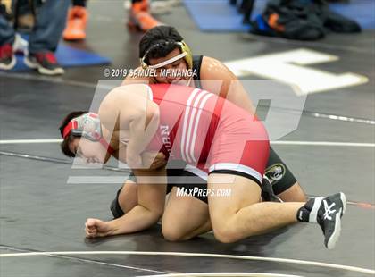 Thumbnail 2 in Fremont Varsity Wrestling Invitational photogallery.