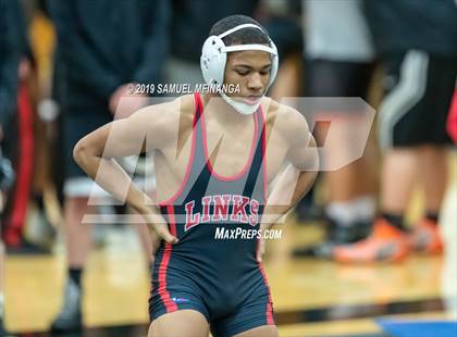 Thumbnail 1 in Fremont Varsity Wrestling Invitational photogallery.