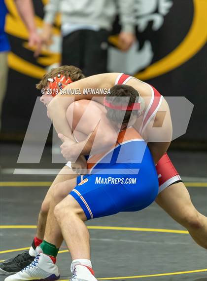 Thumbnail 1 in Fremont Varsity Wrestling Invitational photogallery.